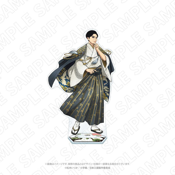 『日本三國』キャラディショナルトイ 描き下ろし花札柄アクリルスタンド(三角青輝)