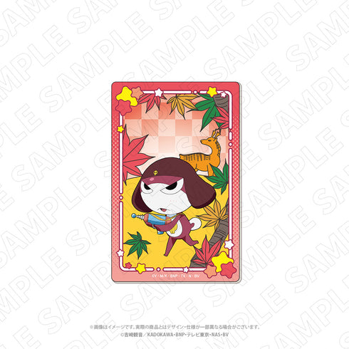 『ケロロ軍曹』キャラディショナルトイ 花札柄アクリルカード(ちびギロ)【202606再販】