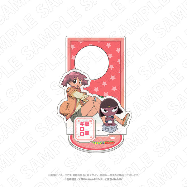 『ケロロ軍曹』キャラディショナルトイ 花札柄アクリルスタンド(ギロロ・夏美)【202606再販】