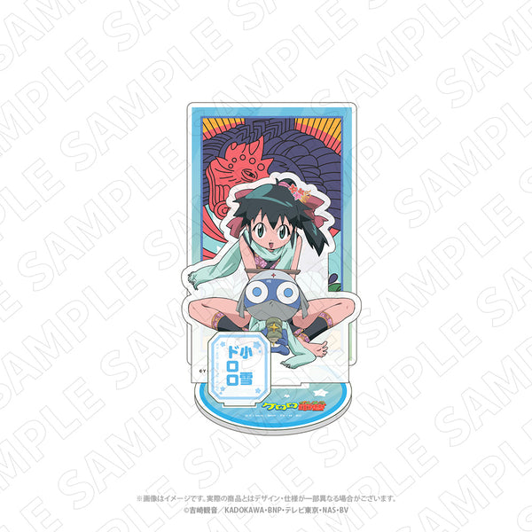 『ケロロ軍曹』キャラディショナルトイ 花札柄アクリルスタンド(ドロロ・小雪)【202606再販】