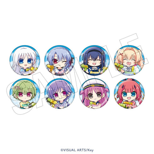 『Summer Pockets REFLECTION BLUE』<水遊び> トレーディング缶バッジ【BOX】