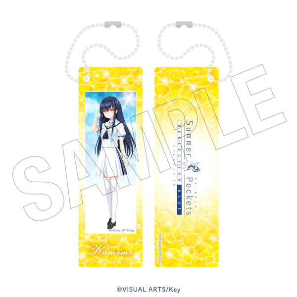 『Summer Pockets REFLECTION BLUE』<水遊び> フォトグレイキーホルダー(久島鴎)