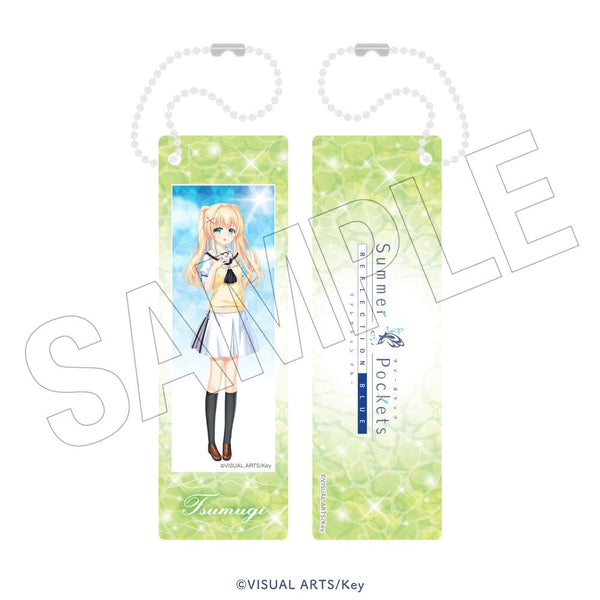 『Summer Pockets REFLECTION BLUE』<水遊び> フォトグレイキーホルダー(紬ヴェンダース)
