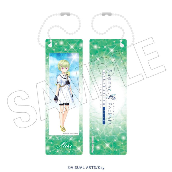 『Summer Pockets REFLECTION BLUE』<水遊び> フォトグレイキーホルダー(野村美希)