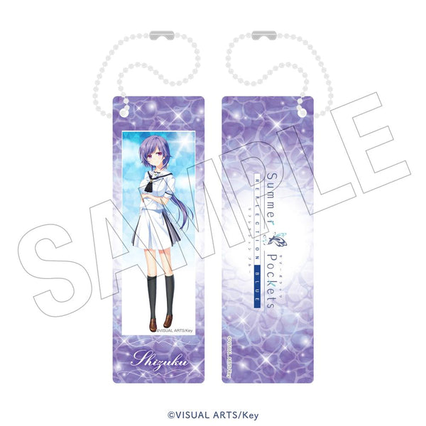 『Summer Pockets REFLECTION BLUE』<水遊び> フォトグレイキーホルダー(水織静久)