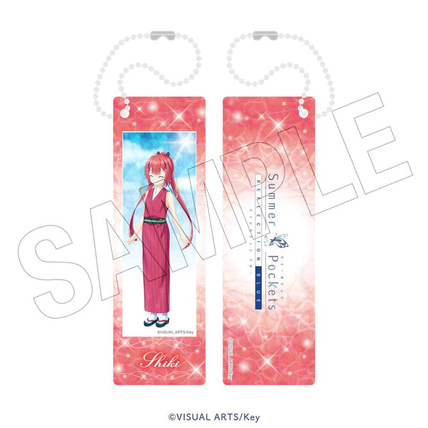 『Summer Pockets REFLECTION BLUE』<水遊び> フォトグレイキーホルダー(神山識)