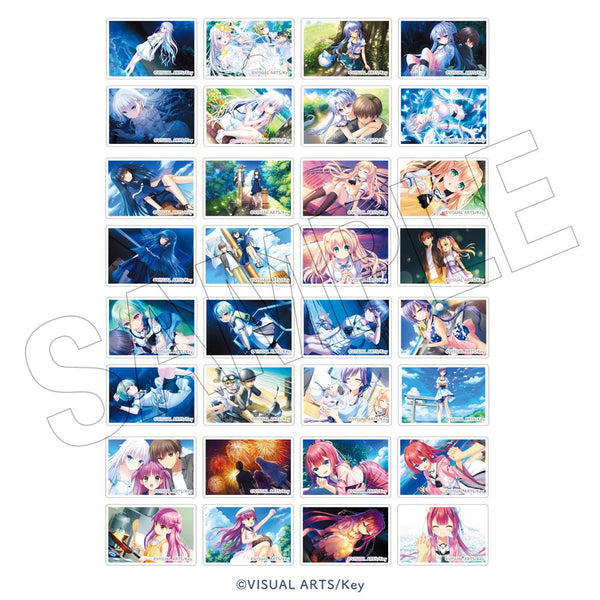 『Summer Pockets REFLECTION BLUE』<水遊び> フォトグレイキーホルダー用トレーディングマグネット【BOX】