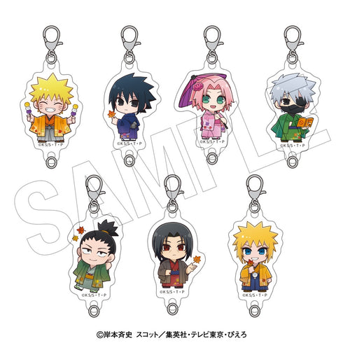 『NARUTO-ナルト- 疾風伝』<紅葉狩り> ちびきゃらトレーディングつながるチャーム【BOX】