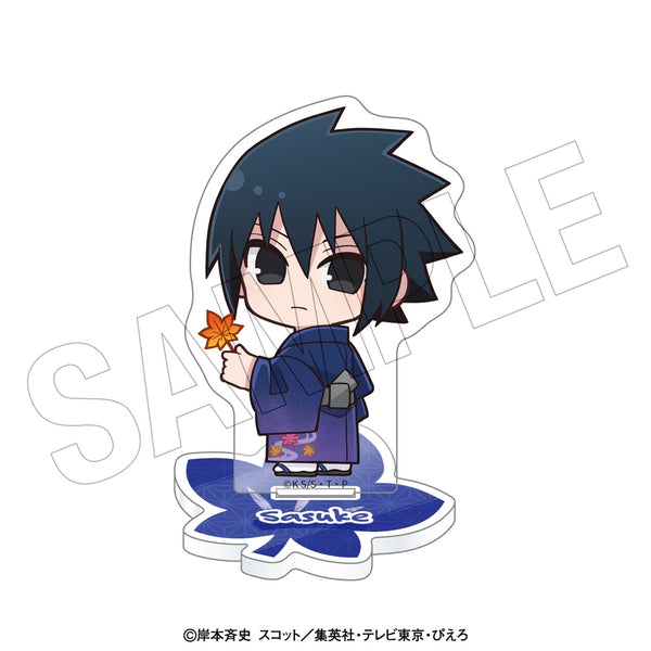 『NARUTO-ナルト- 疾風伝』<紅葉狩り> ちびきゃらアクリルスタンド(うちはサスケ)