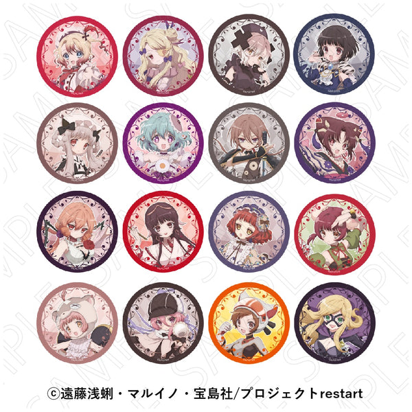 『魔法少女育成計画restart』トレーディング缶バッジ【BOX】