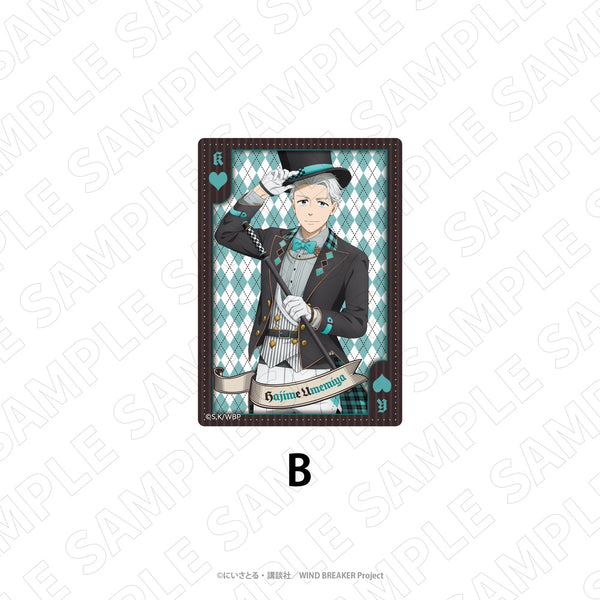 『WIND BREAKER』<手品師風衣装> トランプ風クリアカード(梅宮一 B)