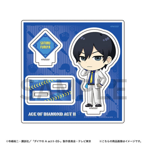 『ダイヤのA actII -Second Season-』ミニキャラアクリルジオラマ(降谷暁)