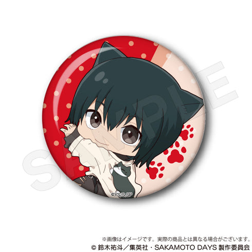 『SAKAMOTO DAYS』トレーディング缶バッジ ひっつきにゃんVer.【BOX】