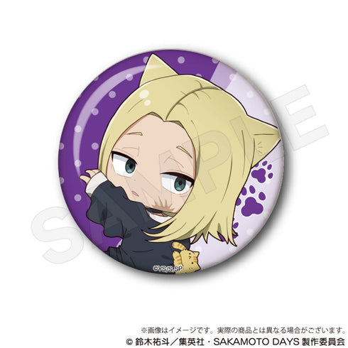 『SAKAMOTO DAYS』トレーディング缶バッジ ひっつきにゃんVer.【BOX】
