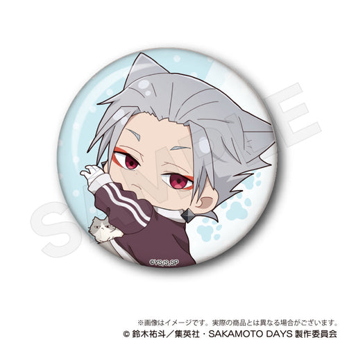 『SAKAMOTO DAYS』トレーディング缶バッジ ひっつきにゃんVer.【BOX】