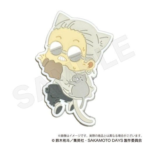 『SAKAMOTO DAYS』トレーディングラバークリップ ひっつきにゃんVer.【BOX】