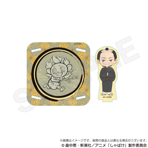 『しゃばけ』木製スタンドコースター 仁吉