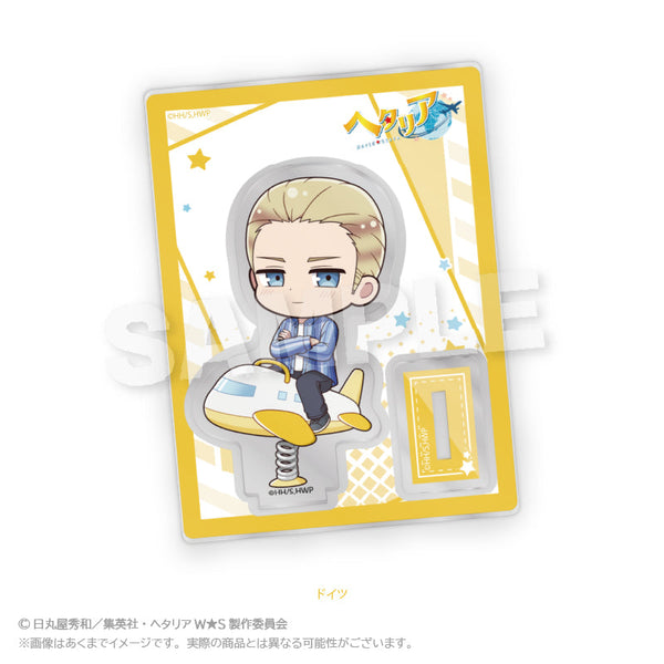 『ヘタリア World☆Stars』ミニキャラスタンド 遊具Ver. ドイツ