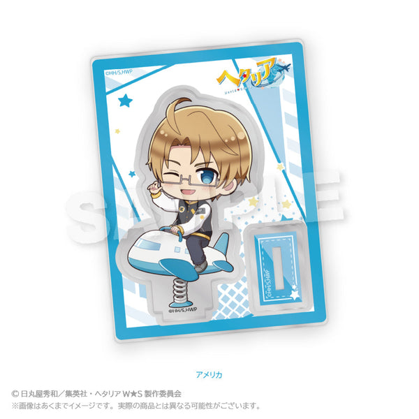 『ヘタリア World☆Stars』ミニキャラスタンド 遊具Ver. アメリカ