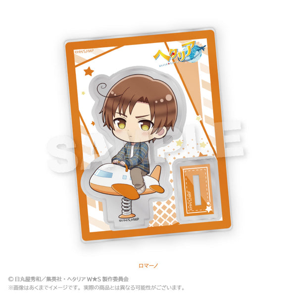 『ヘタリア World☆Stars』ミニキャラスタンド 遊具Ver. ロマーノ