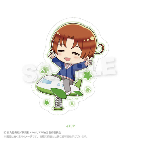 『ヘタリア World☆Stars』ダイカットステッカー 遊具Ver. イタリア