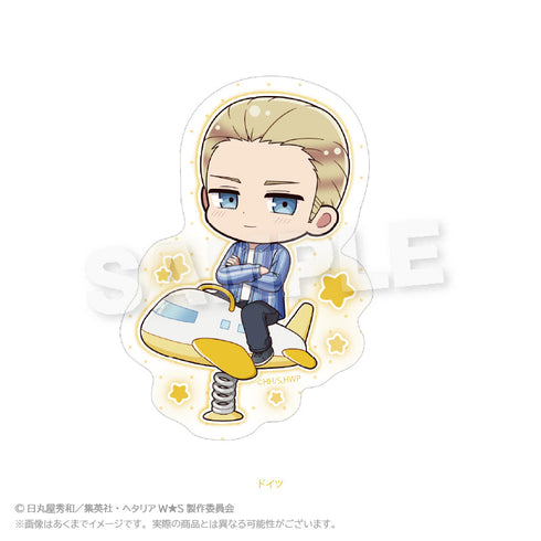 『ヘタリア World☆Stars』ダイカットステッカー 遊具Ver. ドイツ