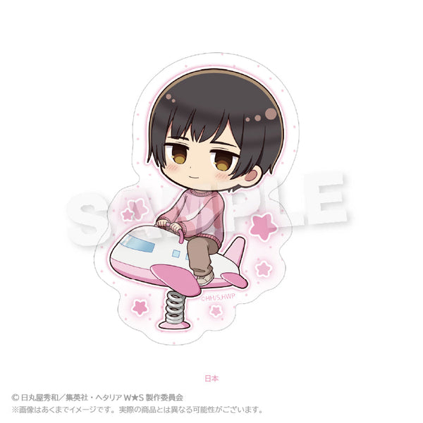 『ヘタリア World☆Stars』ダイカットステッカー 遊具Ver. 日本