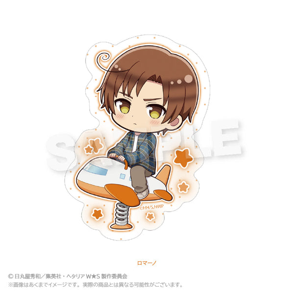 『ヘタリア World☆Stars』ダイカットステッカー 遊具Ver. ロマーノ
