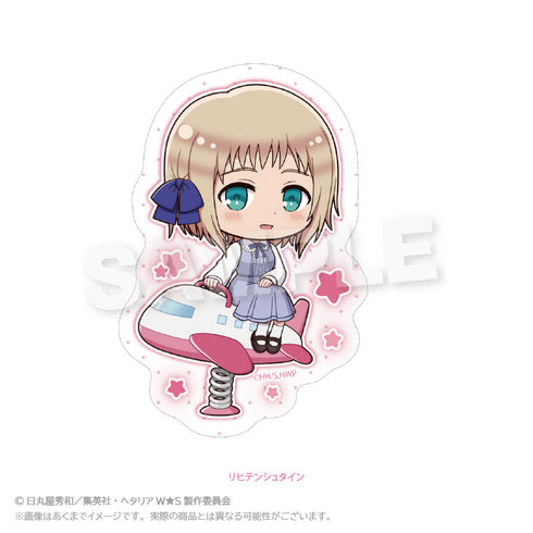 『ヘタリア World☆Stars』ダイカットステッカー 遊具Ver. リヒテンシュタイン