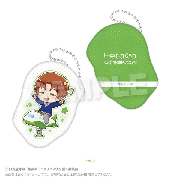 『ヘタリア World☆Stars』ダイカットクッションキーホルダー 遊具Ver. イタリア