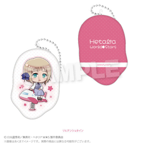 『ヘタリア World☆Stars』ダイカットクッションキーホルダー 遊具Ver. リヒテンシュタイン