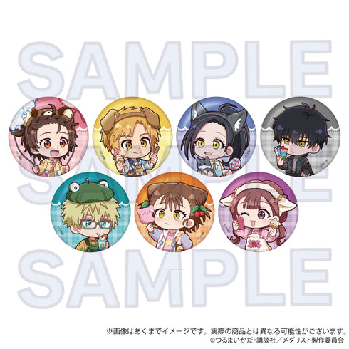 Medalist" Trading Miniature Character Can Badge Theme Park Ver.