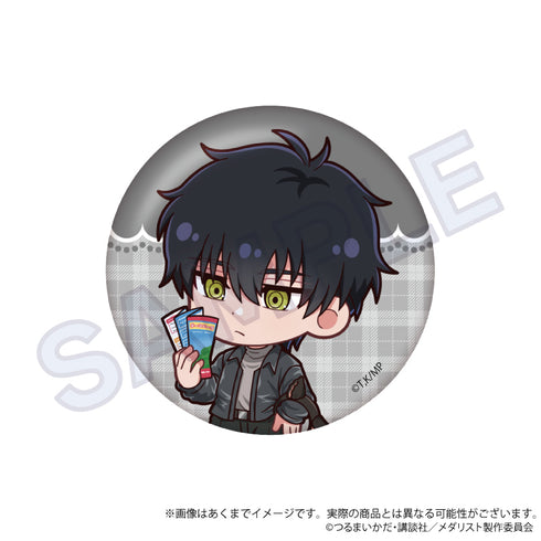 Medalist" Trading Miniature Character Can Badge Theme Park Ver.