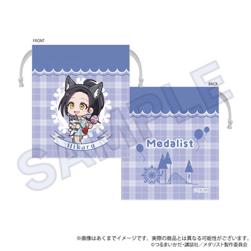 The Medalist' Mini Drawstring Cloth Theme Park Ver. Light Wolfsaki
