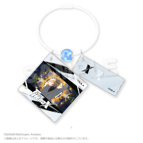 『TO BE HERO X』ワイヤーキーホルダー X