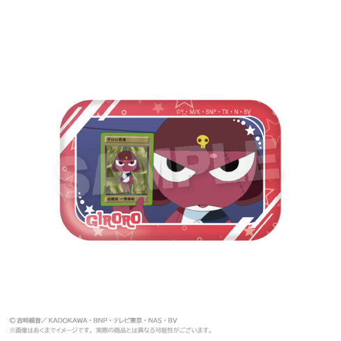 『ケロロ軍曹』コレクションスクエア缶バッジ ギロロVer.【BOX】