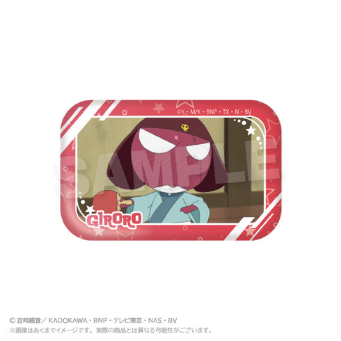 『ケロロ軍曹』コレクションスクエア缶バッジ ギロロVer.【BOX】