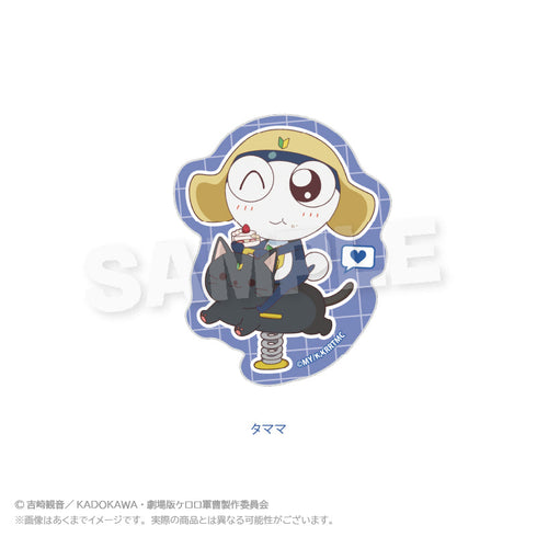 『ケロロ軍曹』ダイカットステッカー 遊具Ver. タママ