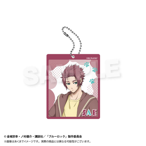 Blue Rock" Trading Acrylic Key Chain: Playing with Cats Ver.