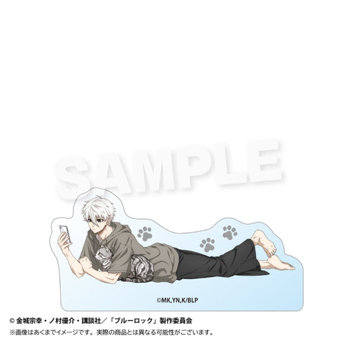 蓝色岩石 "丙烯块:与猫玩耍 Ver. Seijiro Nagi
