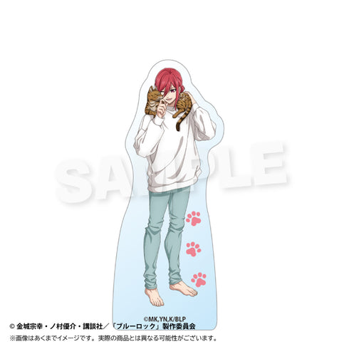 蓝色岩石 "丙烯块:与猫玩耍 Ver. Chigiri Ryoma