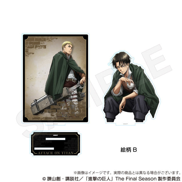 『進撃の巨人』ジオラマアクリルスタンド Vol.2 絵柄B