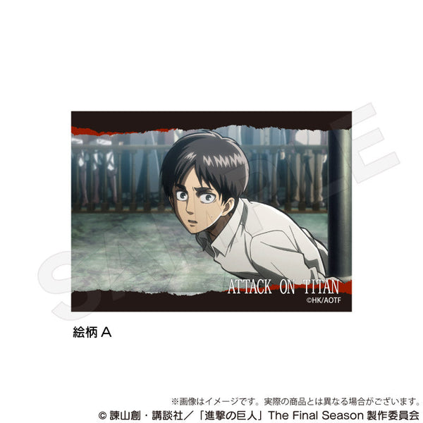 『進撃の巨人』場面写アクリルブロック 絵柄A