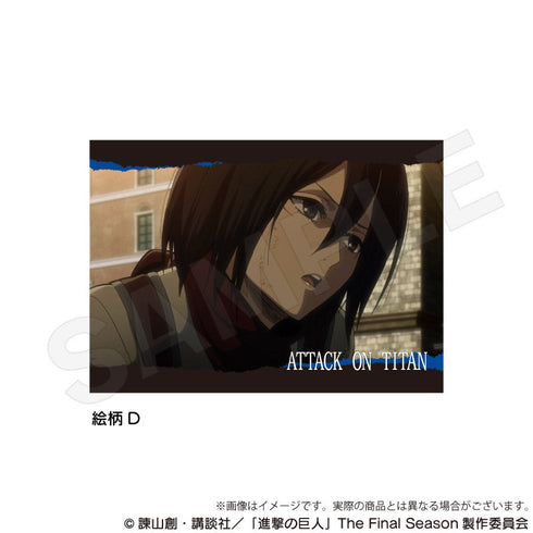 『進撃の巨人』場面写アクリルブロック 絵柄D