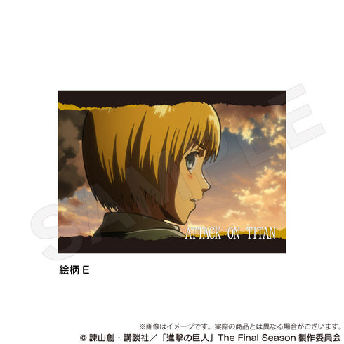 『進撃の巨人』場面写アクリルブロック 絵柄E