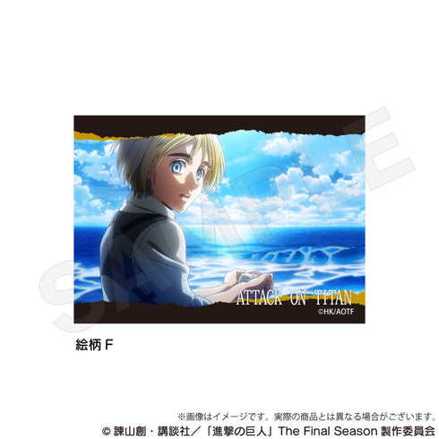 『進撃の巨人』場面写アクリルブロック 絵柄F