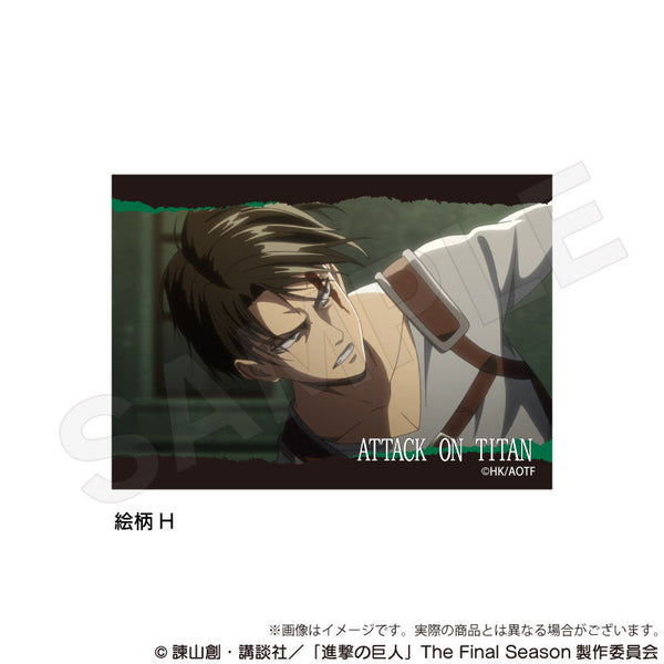 『進撃の巨人』場面写アクリルブロック 絵柄H