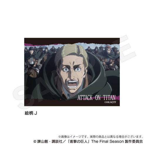 『進撃の巨人』場面写アクリルブロック 絵柄J