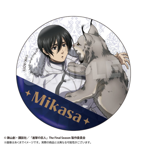 《進擊的巨人》收藏用徽章 冬季動物版【盒裝】