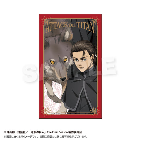 "Attack on Titan" Acrylic Block: Winter Animals Ver. Eren